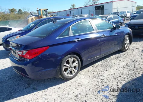 2013 Hyundai Sonata Limited z USA, uszkodzony, nr VIN 5NPEC4AC9DH530537